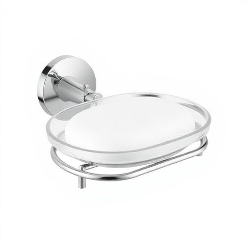 VTRUST Bathroom Soap Dish Holder – Chrome Wall-Mounted